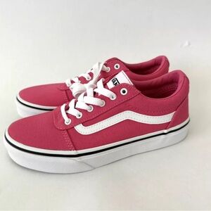 Vans Ward Canvas Girls Skate Shoes 3.5  -Honeysuckle-